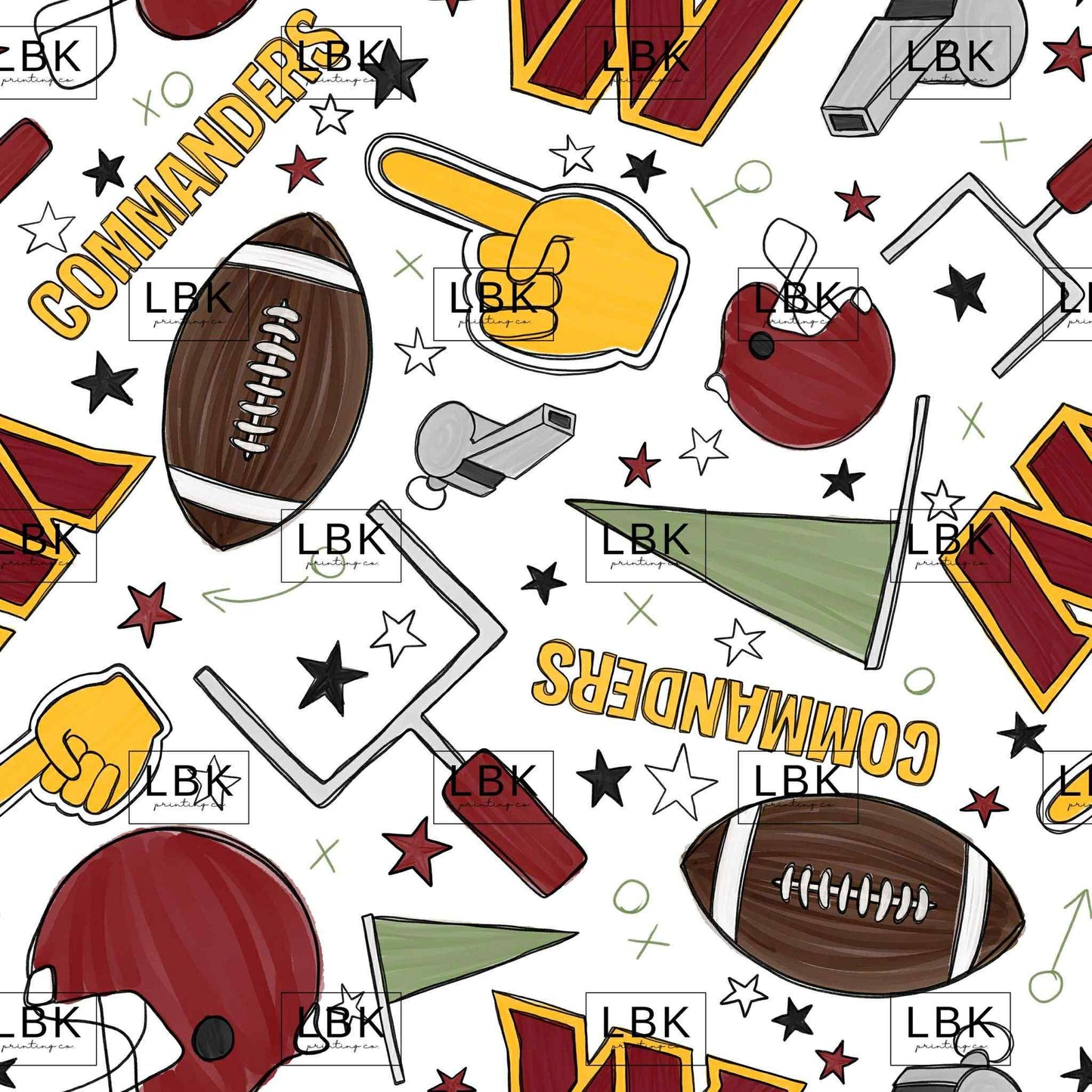 NFL TEAM FABRICS