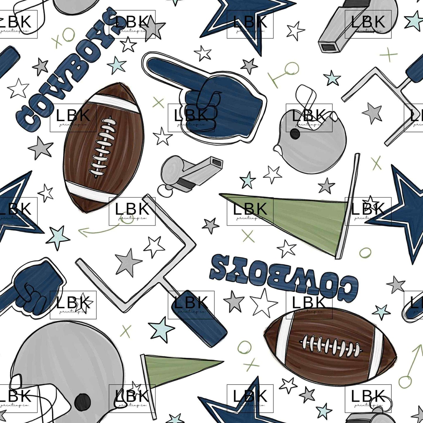 NFL TEAM FABRICS