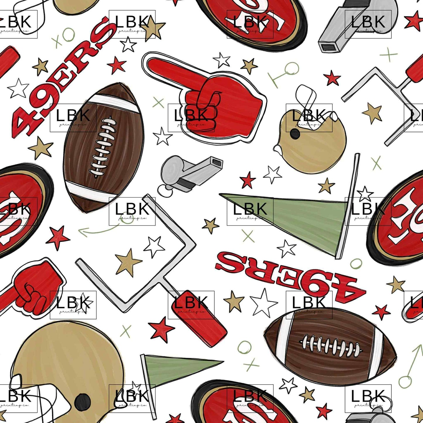 NFL TEAM FABRICS