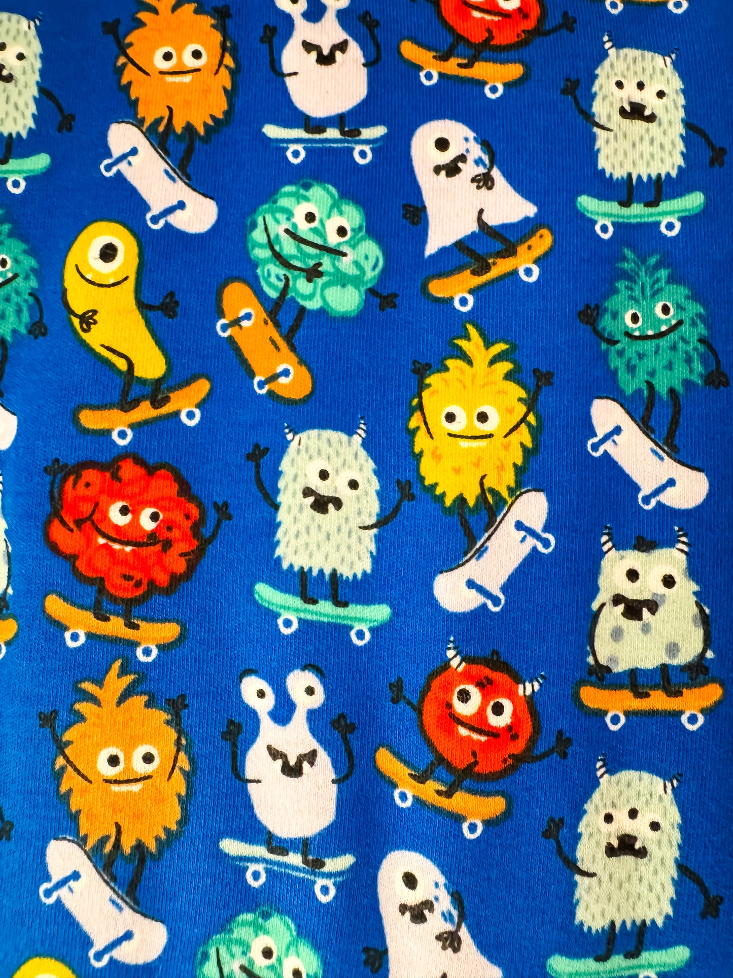 Fabric - Skater Monsters