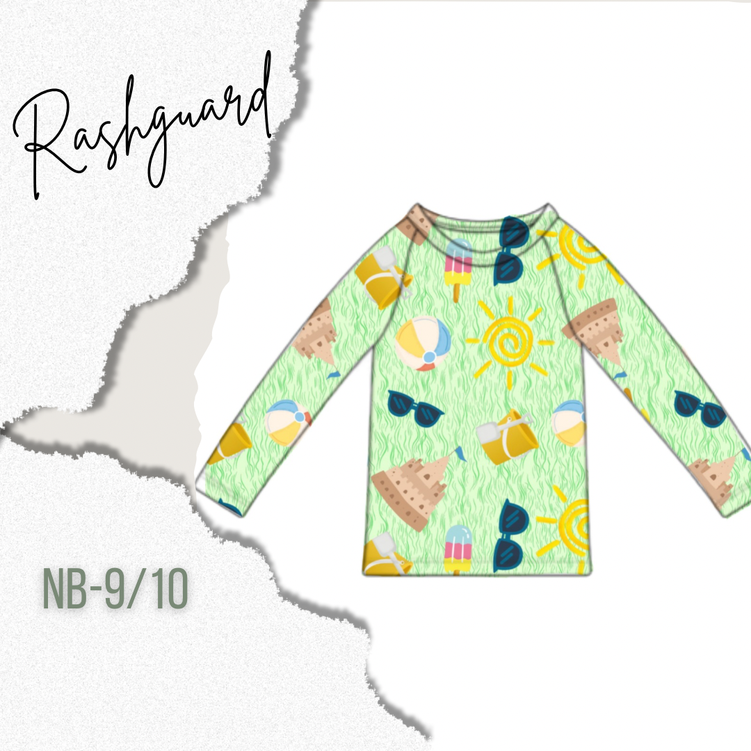 Rashguard Swim Top