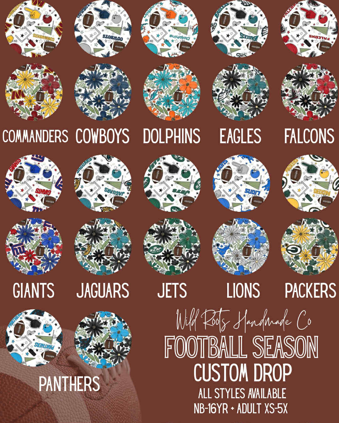 NFL TEAM FABRICS
