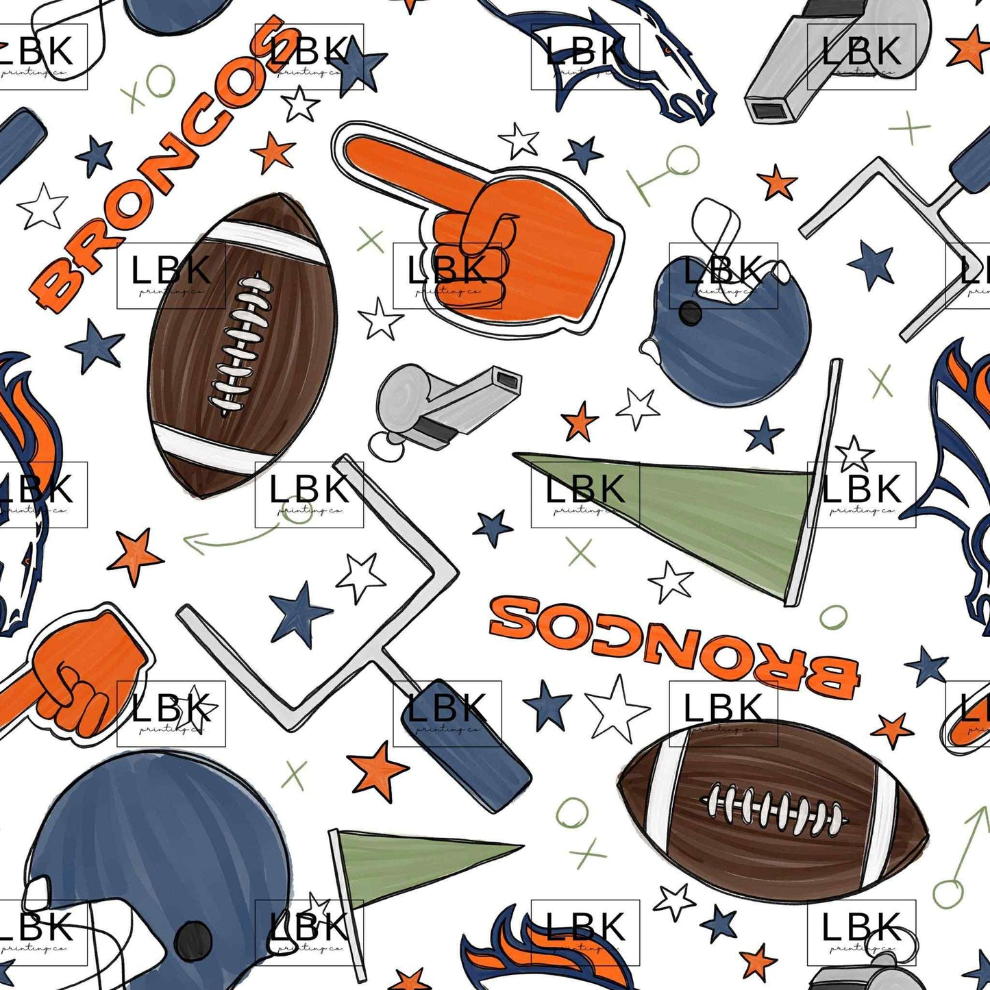 NFL TEAM FABRICS