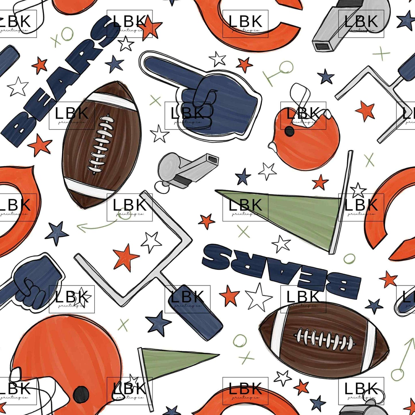 NFL TEAM FABRICS