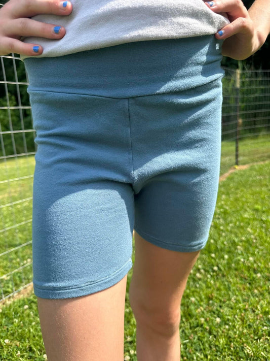 Mystery Baby + Youth Biker Shorts