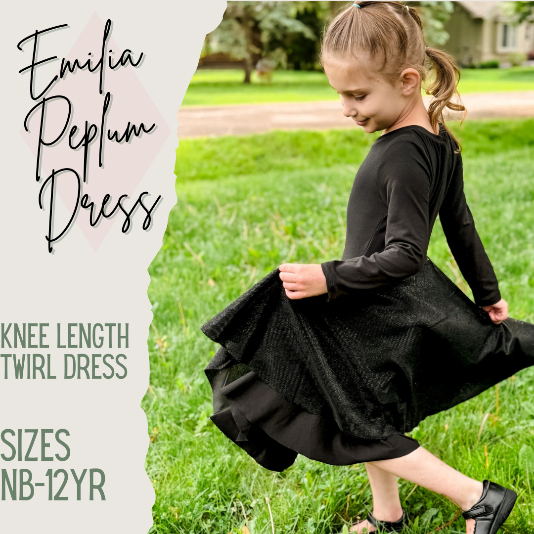 Emilia Peplum Dress