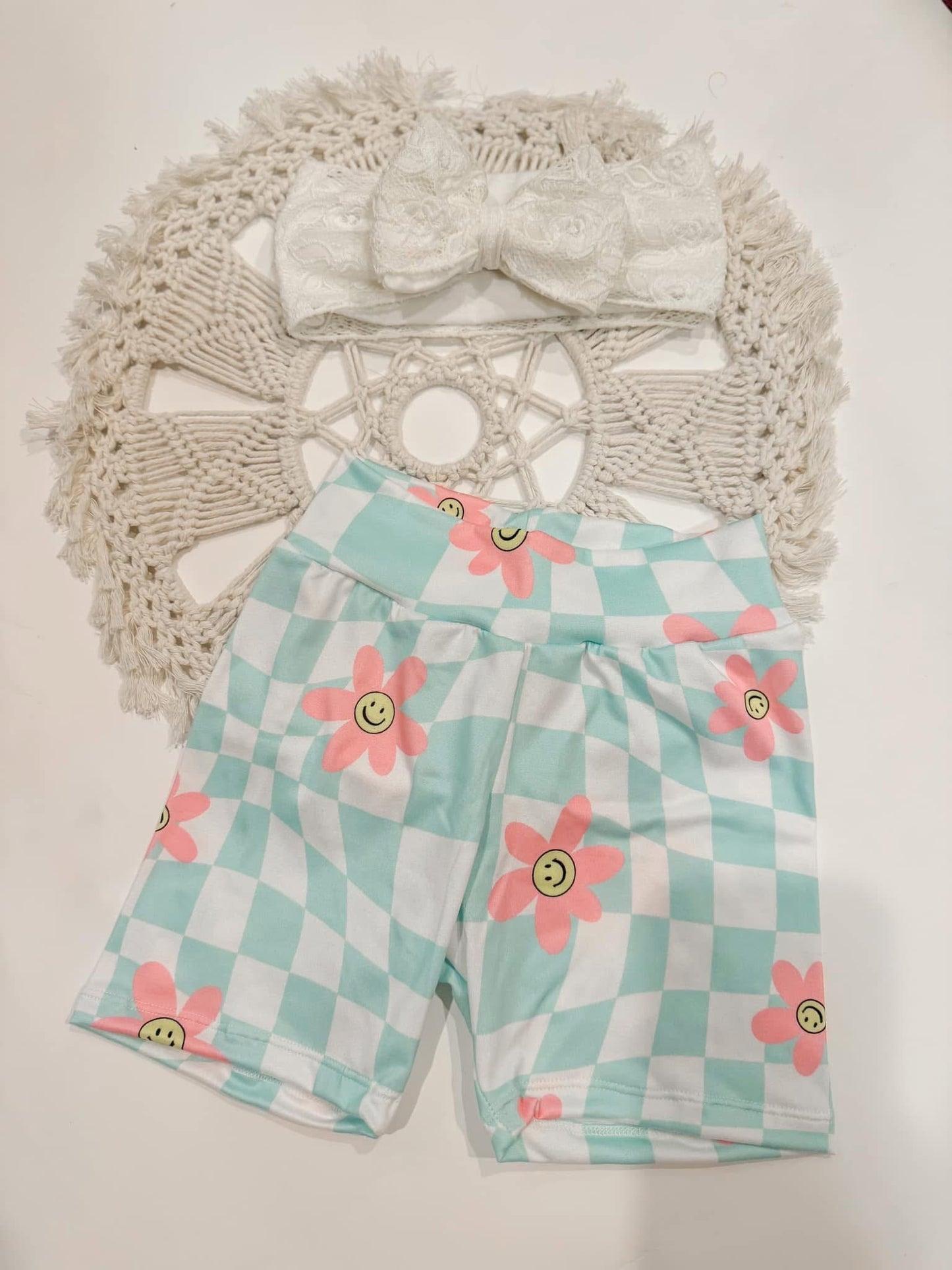 Mystery Baby + Youth Biker Shorts