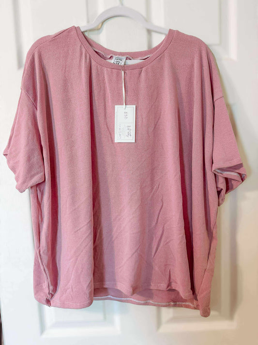 RTS Pink Adult Boxy Tee