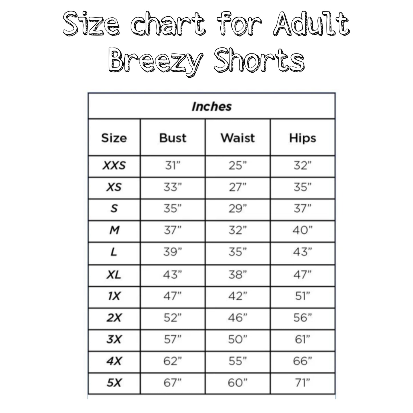 Adult Breezy Shorts